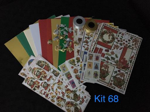 Buy & Sell South Yorkshire Rotherham - Photos for Craft items Christmas astd mixed papers kit68