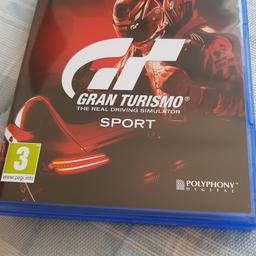Grand turismo sport only played once so in excellent condition £10ono