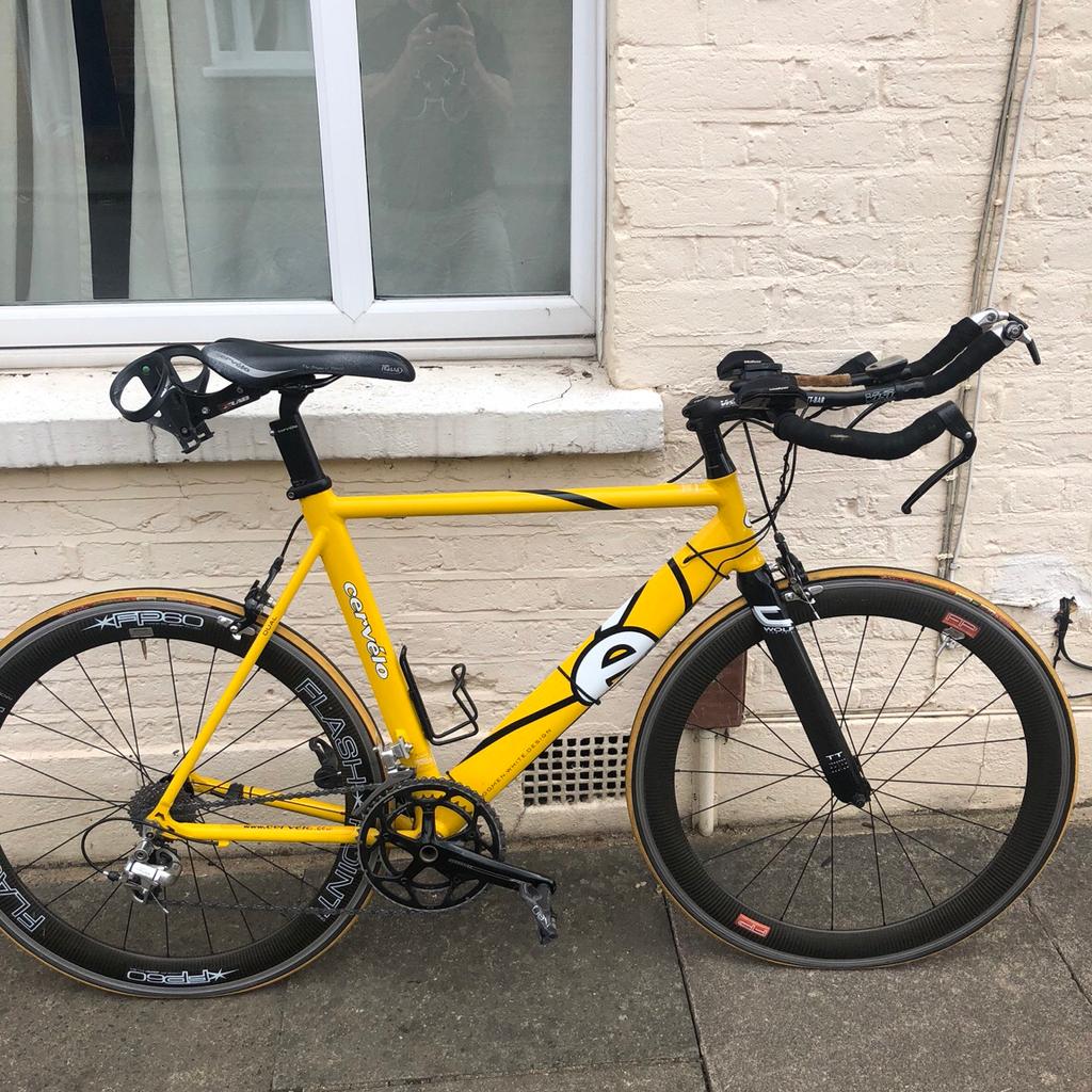 Cervelo Dual time trial triathlon bike in TW2 Thames for 200.00