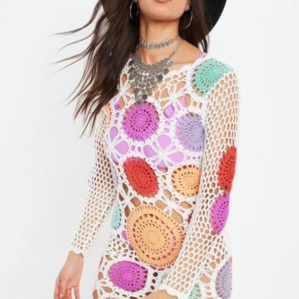 MISSGUIDED CROCHET DRESS in Stafford for 49.99 for sale | Shpock