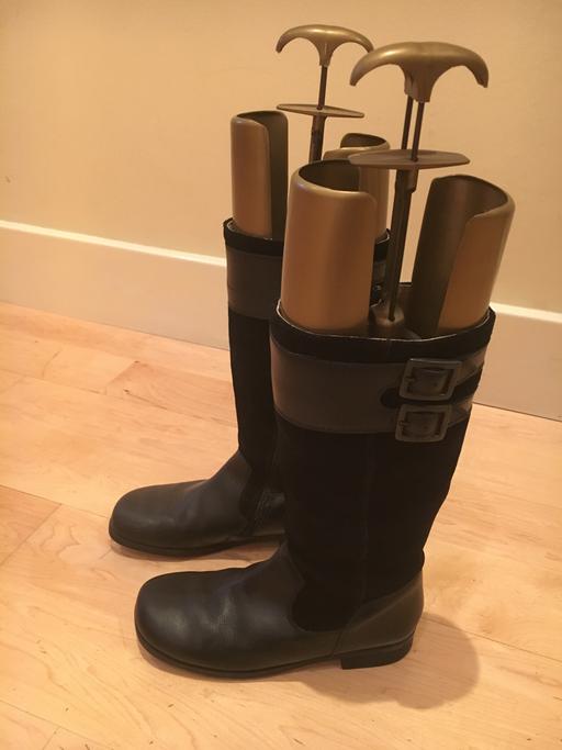 Buy & Sell East London Westferry - East London - Photos for Girl’s Leather Black Boots Size 3F Startrite