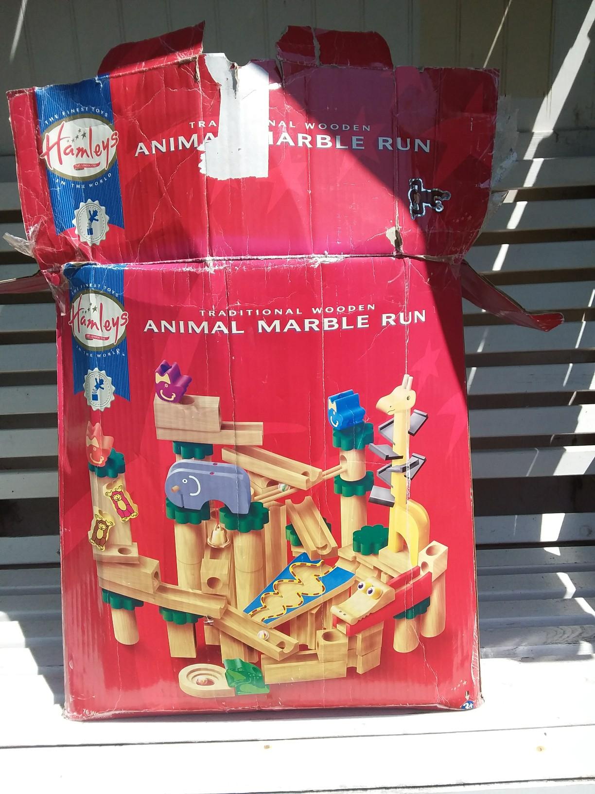 HAMLEYS WOODEN ANIMAL MARBLE RUN in L23 Sefton for £10.00 for sale Shpock