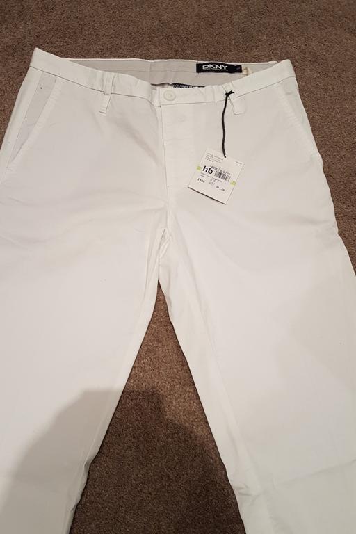 Buy & Sell Essex Epping Forest - Photos for BNWT Mens DKNY Chinos Trousers White 30W 34L