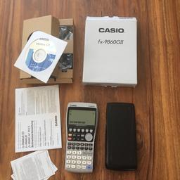 Casio fx-9860GII; Mit Originalverpackung und Anleitung.