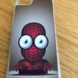 iPhone 6S plastic back cover. Fun Spider-Man design with a slight broken bit on the right (see picture)