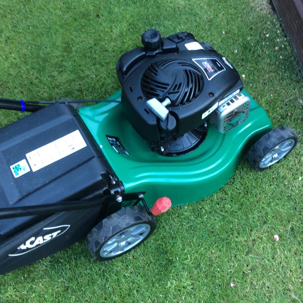 Qualcast 450e petrol discount lawnmower