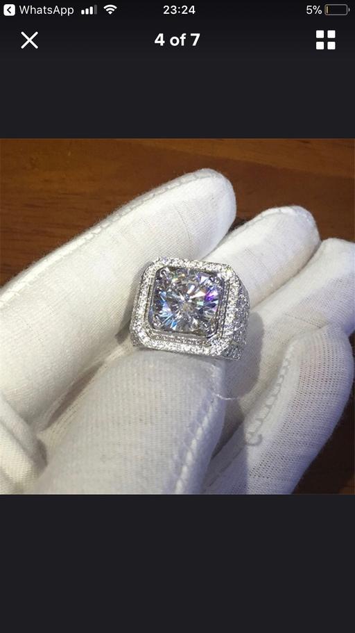 Buy & Sell Great Horton Bradford - Photos for Men's iced silver ring