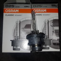 Verkaufe Osram Xenon D2S OrginalNeu nicht montiert gebraucht etc. Np: 130€ stk Vp: 50€ Stk