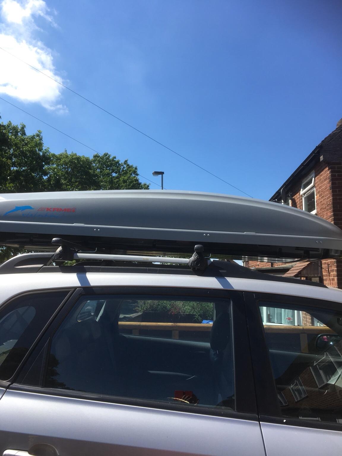 Kamei Delphin 470 roof box grey in ST13 Moorlands for 150.00 for