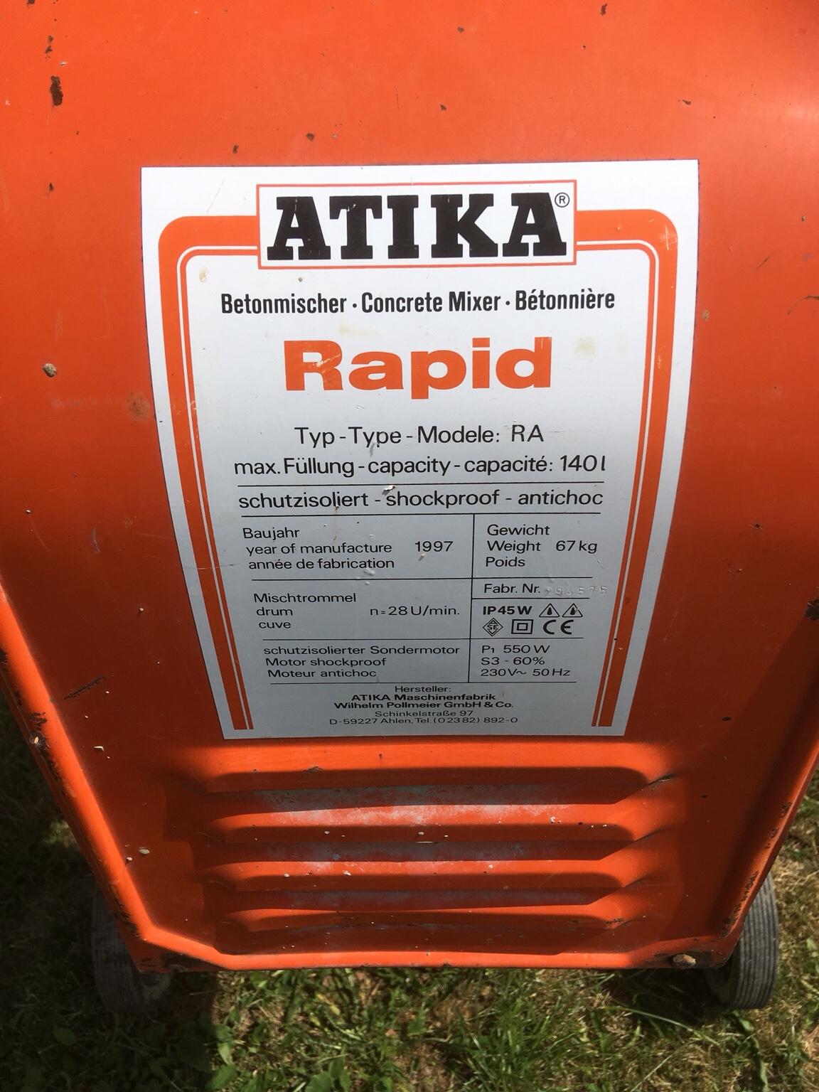 Cinghia Trapezoidale Poly-V Adatta Per Betoniera ATIKA Profi 145 - Foto 9