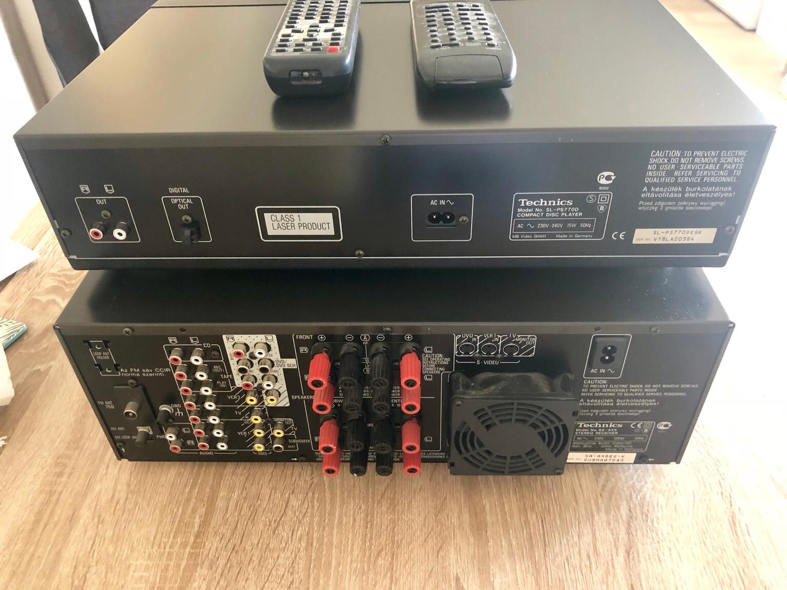 Technics Verstärker mit CD Player in 63322 Rödermark für € 180,00 zum ...