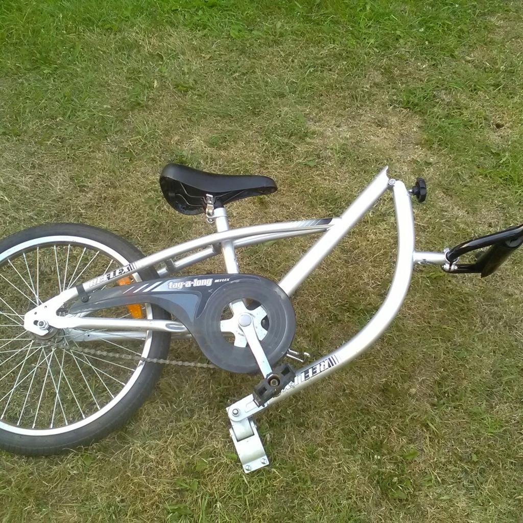 REFLEX SILVER TAG ALONG TRAILER BIKE FOLD UP in WN5 Wigan for