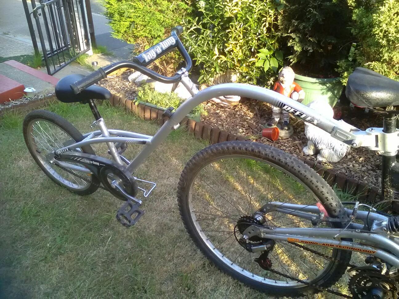 Reflex tag along bike hotsell