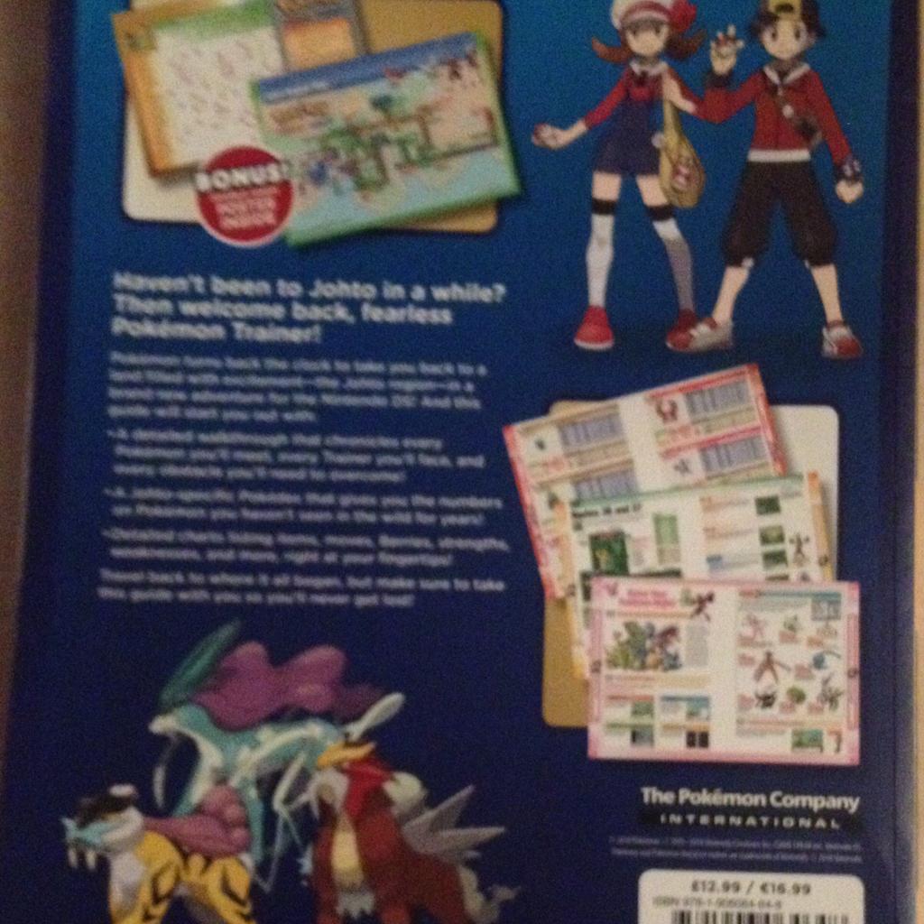 Pokemon Heartgold & Soulsilver: The Official Pokemon Johto Guide & Pokedex  [With Poster]: 1