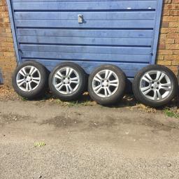 FOR SALE VAUXHALL CORSA D ALLOY WHEELS SET OF X4 ALL GOT GOOD TYRES ON ANY QUESTIONS CONTACT DARREN ON 

£100.00 Ono 

07552886010 

collect from whyteleafe
