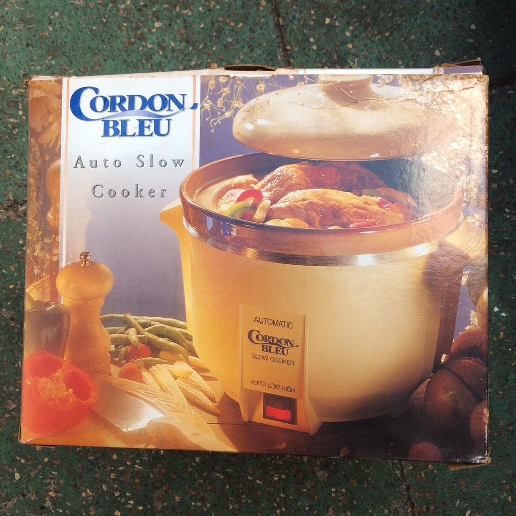 Vintage Cordon Bleu Automatic Slow Cooker in EC2V London for £15.00 for
