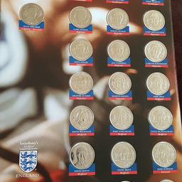The official england squad medal collection 1998 used