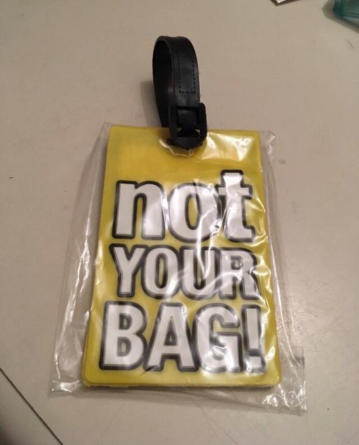 Buy & Sell North West London Belsize Park - North West London - Photos for Yellow luggage tag