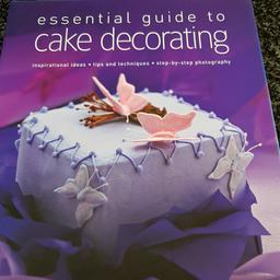 Cake decorating book.