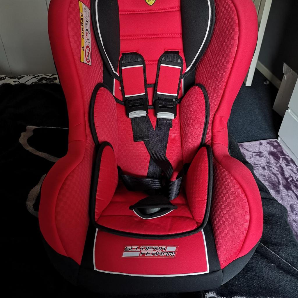 Ferrari car seat from 0 to approximately 4 in BN27 Wealden for £30.00