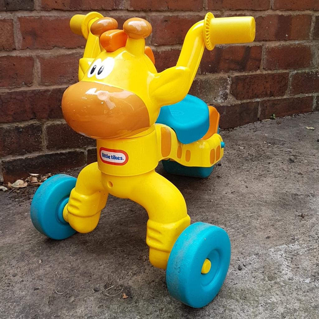 little tikes giraffe bike