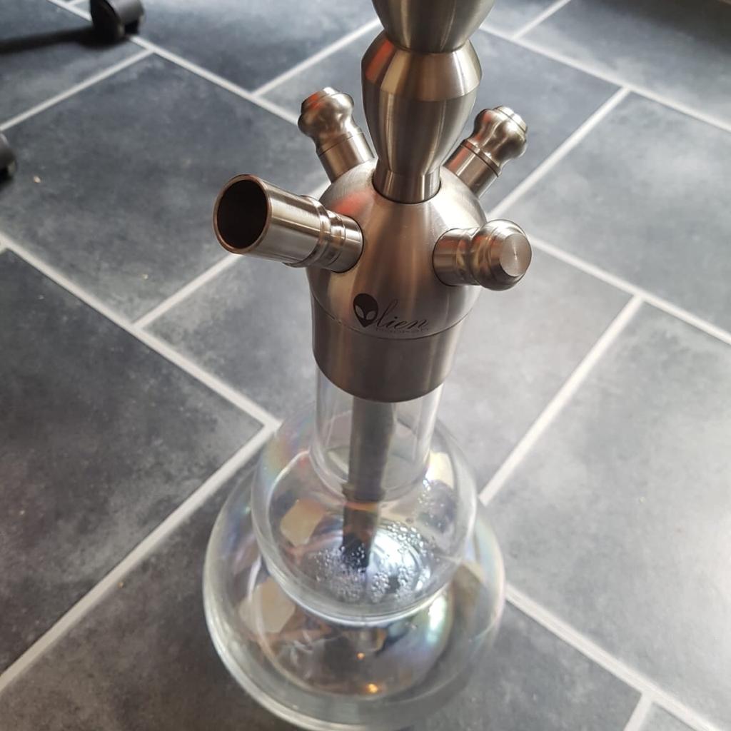 Shisha Alien Hookah -Clear Shiny + BOWL in 40231 Düsseldorf für 75,00 ...