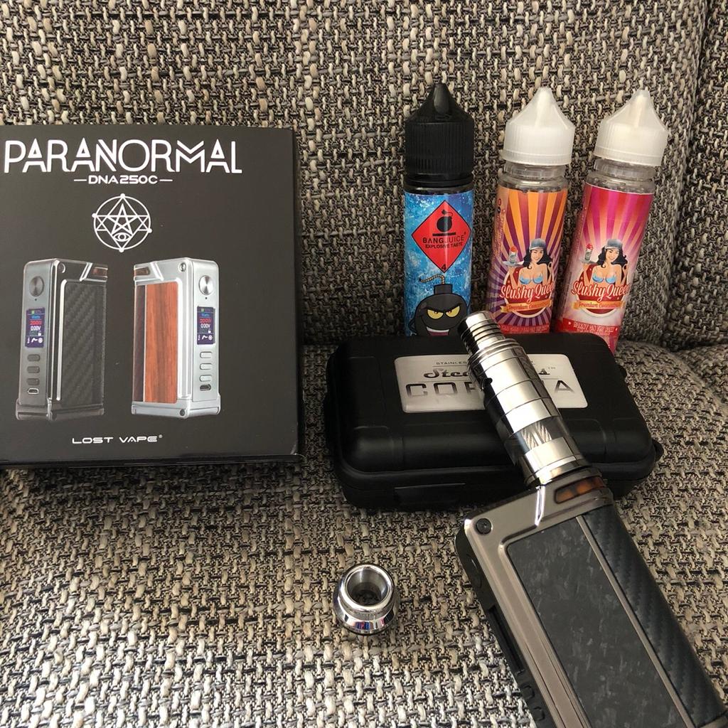Lost Vape Paranormal 250C + CoronaV8 veredelt in 68159 Mannheim fr 380,00   zum Verkauf | Shpock DE