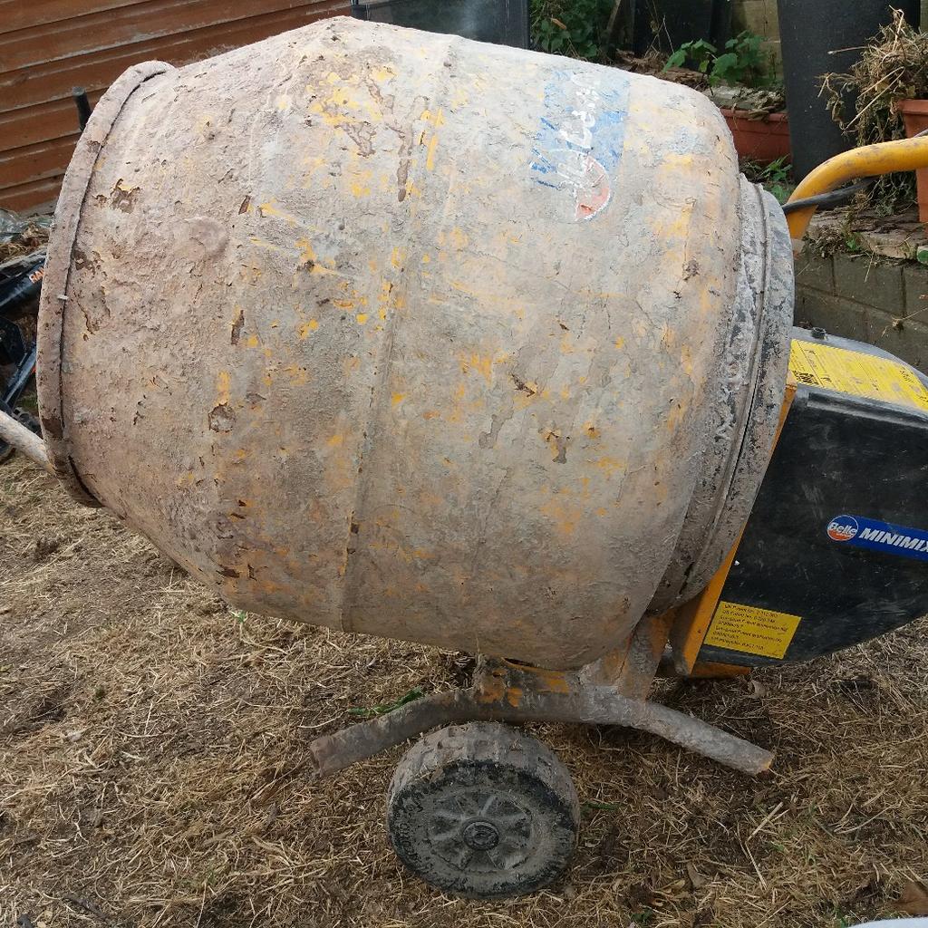 Belle minimix 130 cement mixer in WS10 Walsall for £75.00 for sale Shpock
