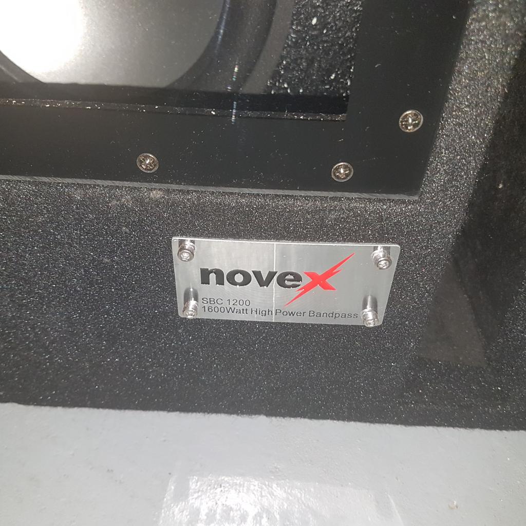 [Subwoofer] Novex SBC 1200 in 67165 Waldsee für € 100,00 zum Verkauf ...