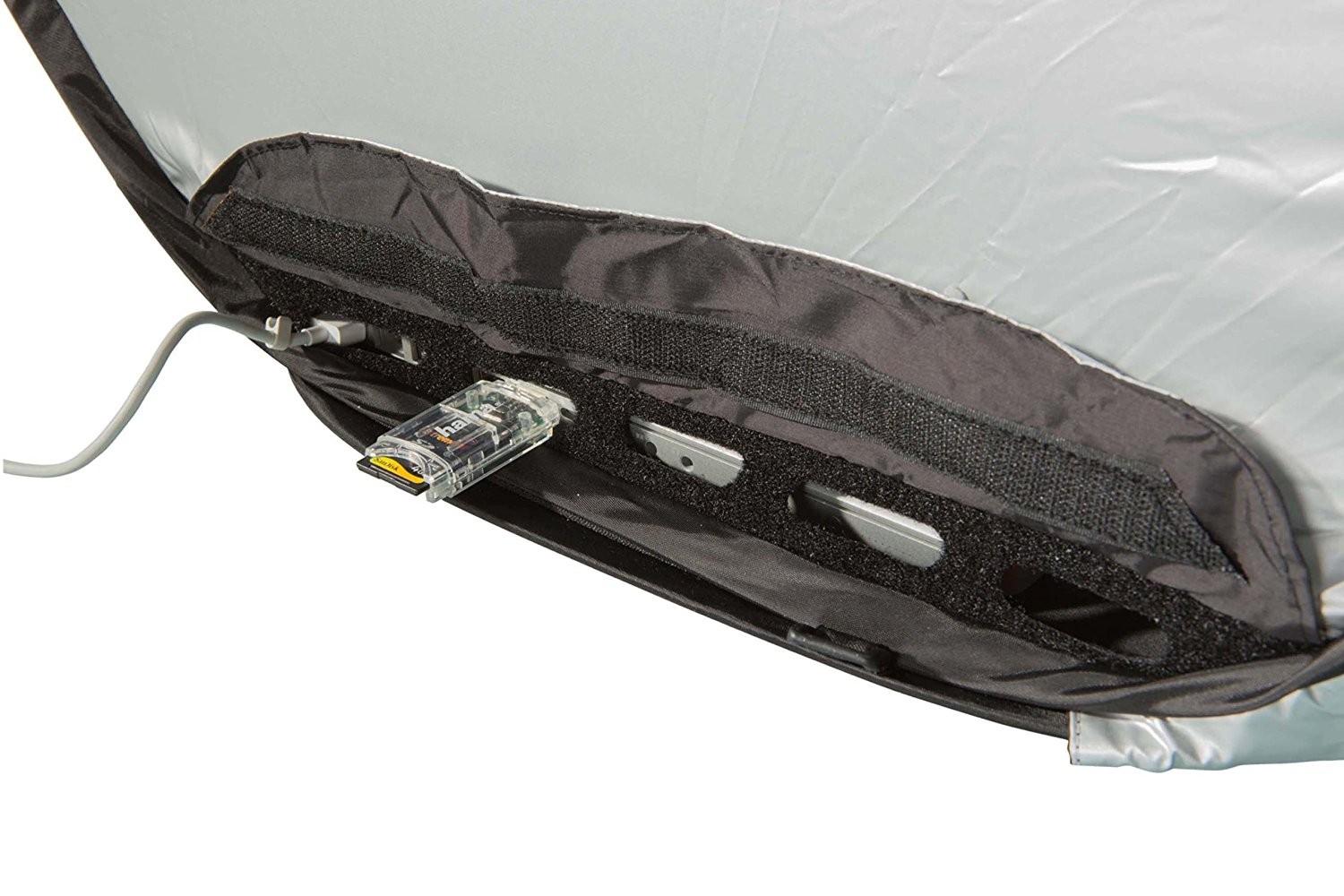 iCap® MID Classic Notebookzelt. Outdoor Protektor gegen Sonnenlicht, Verblendung, Regen, Staub Hitze, Kälte. Für MacBook, Notebook, Laptop, iPad. Größe MID für 14 bis 16