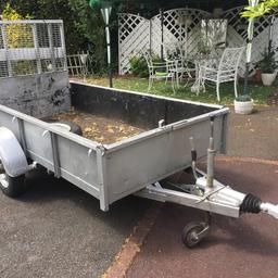 Trailer 4ft x 8ft drop tall gate
Comes with trailer board
Could do with a little tidy up