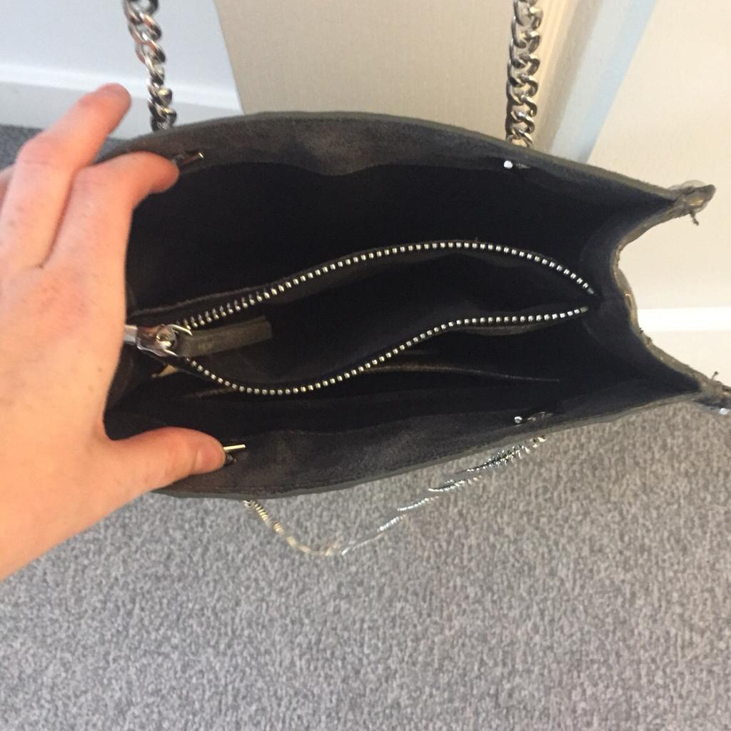 Zara studded tote sale