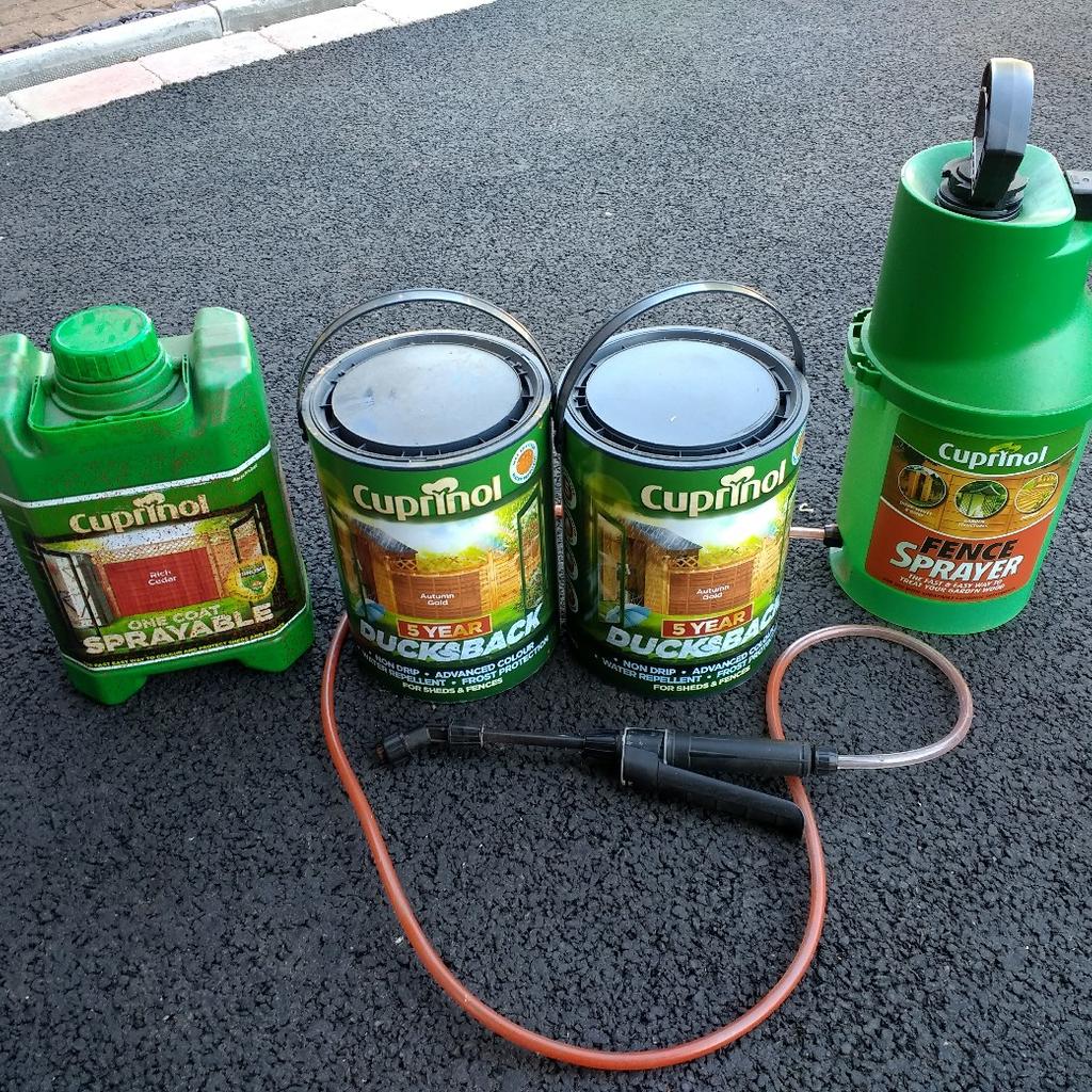 CUPRINOL SPRAYER in WS11 Cannock Chase für 12,00 £ zum Verkauf Shpock DE