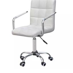 White office swivel chair brand new still in box.