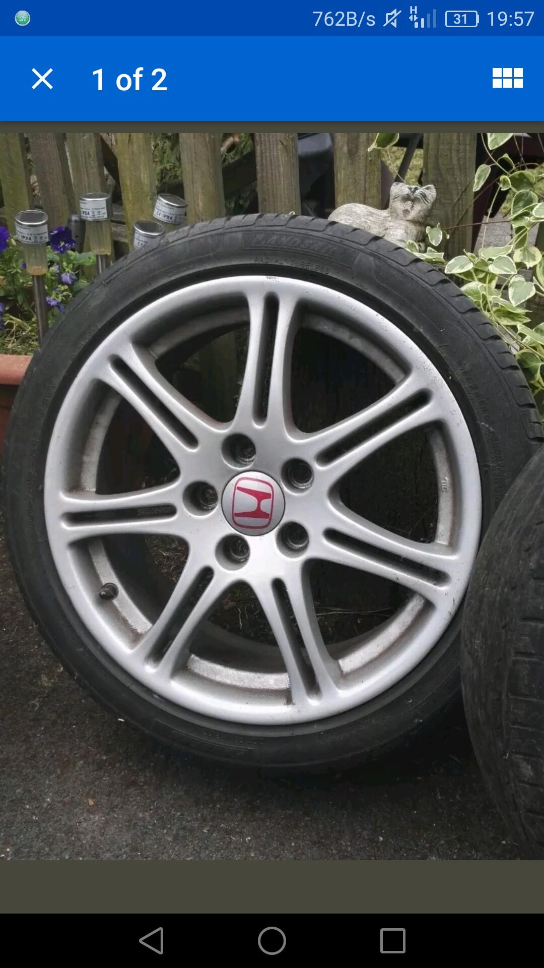 Honda Civic Type R Alloy Wheel + Tyre ep3 in Oakengates für 65,00 £ zum ...