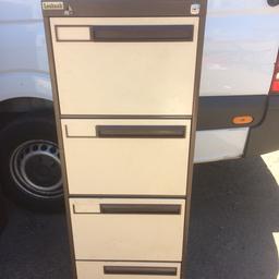 Filing cabinet know key few scratches but in good working order can deliver