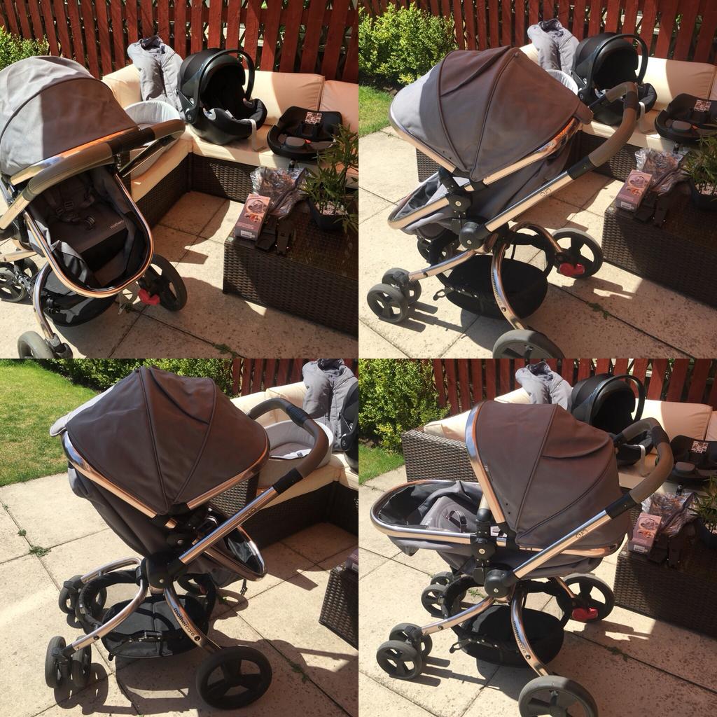 Mothercare rose outlet gold pram