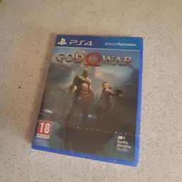 In perfect condition god of war PlayStation 4 never used new and sealled
