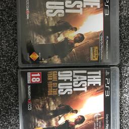 Last of us games. Haven’t played on in a while as got a PS4 instead of the 3. 

£5 each