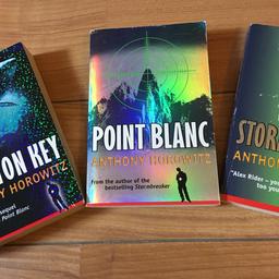 Calling all young Adults
New Books in Unread Condition 
Three Anthony Horowitz Books
£2 each 
Shadowmancer 
By GP Taylor
Brand New & Unread
£2

