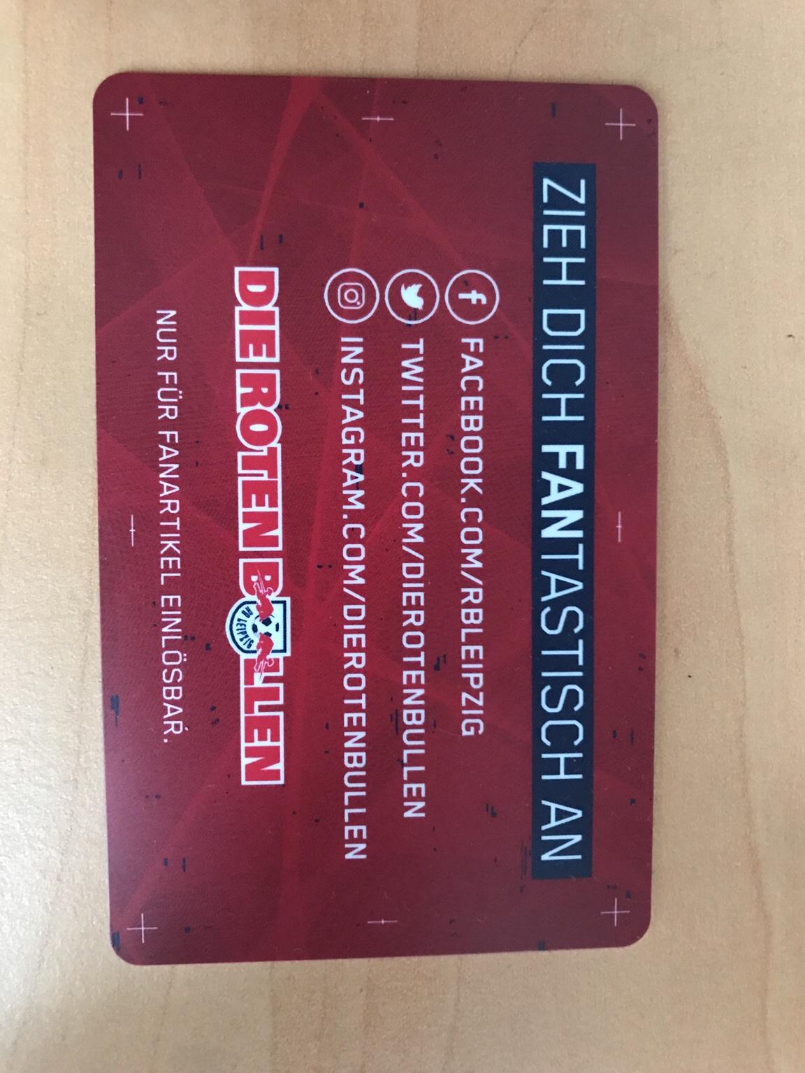 Gutschein für den RB Leipzig Fanshop in 04129 Leipzig für 45,00 € zum