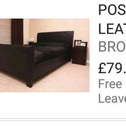 Brand new bought off eBay but wrong size still in the box 4FT6 bed frame no mattress,Collection only