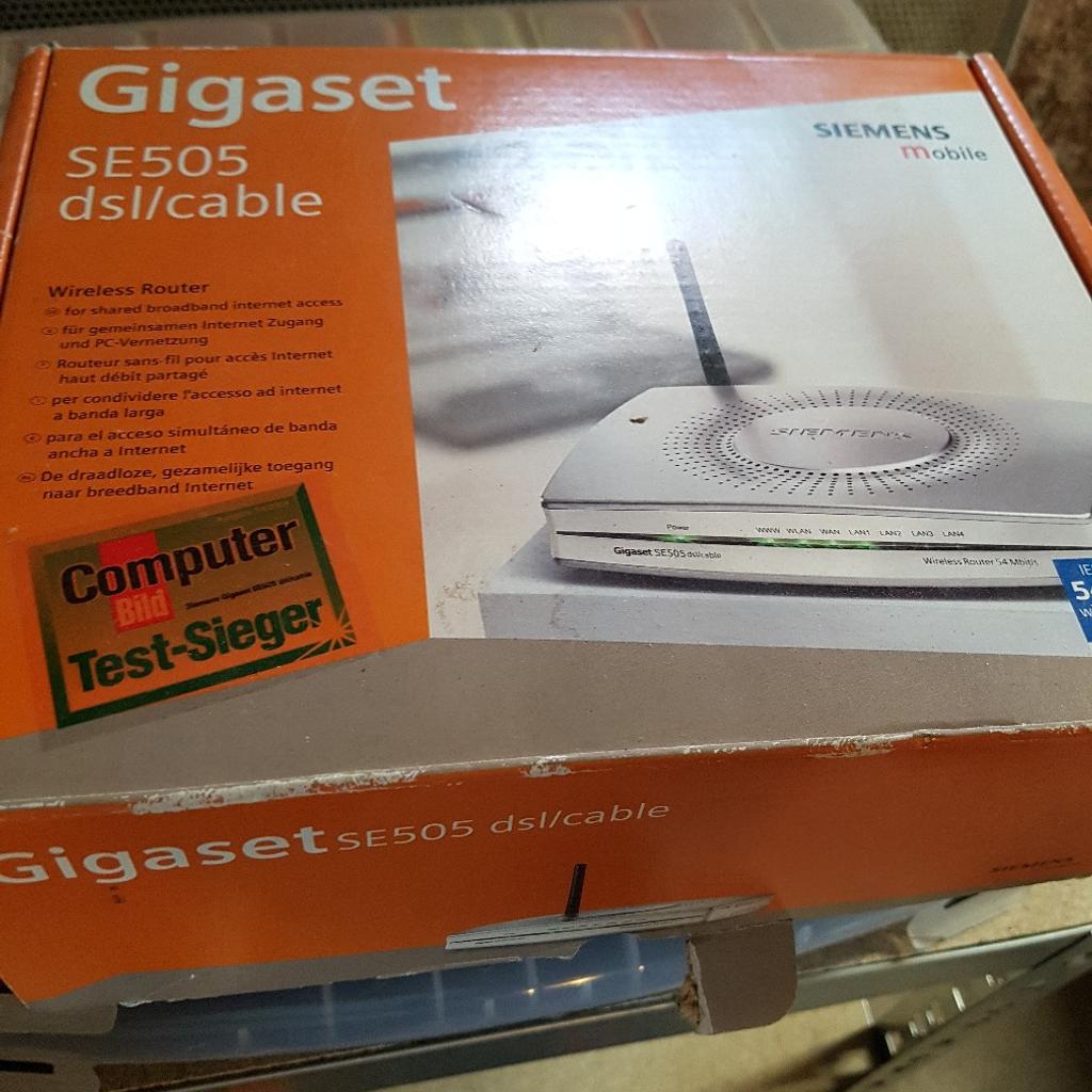 Gigaset Router in 67071 Ludwigshafen am Rhein für gratis zum Verkauf ...