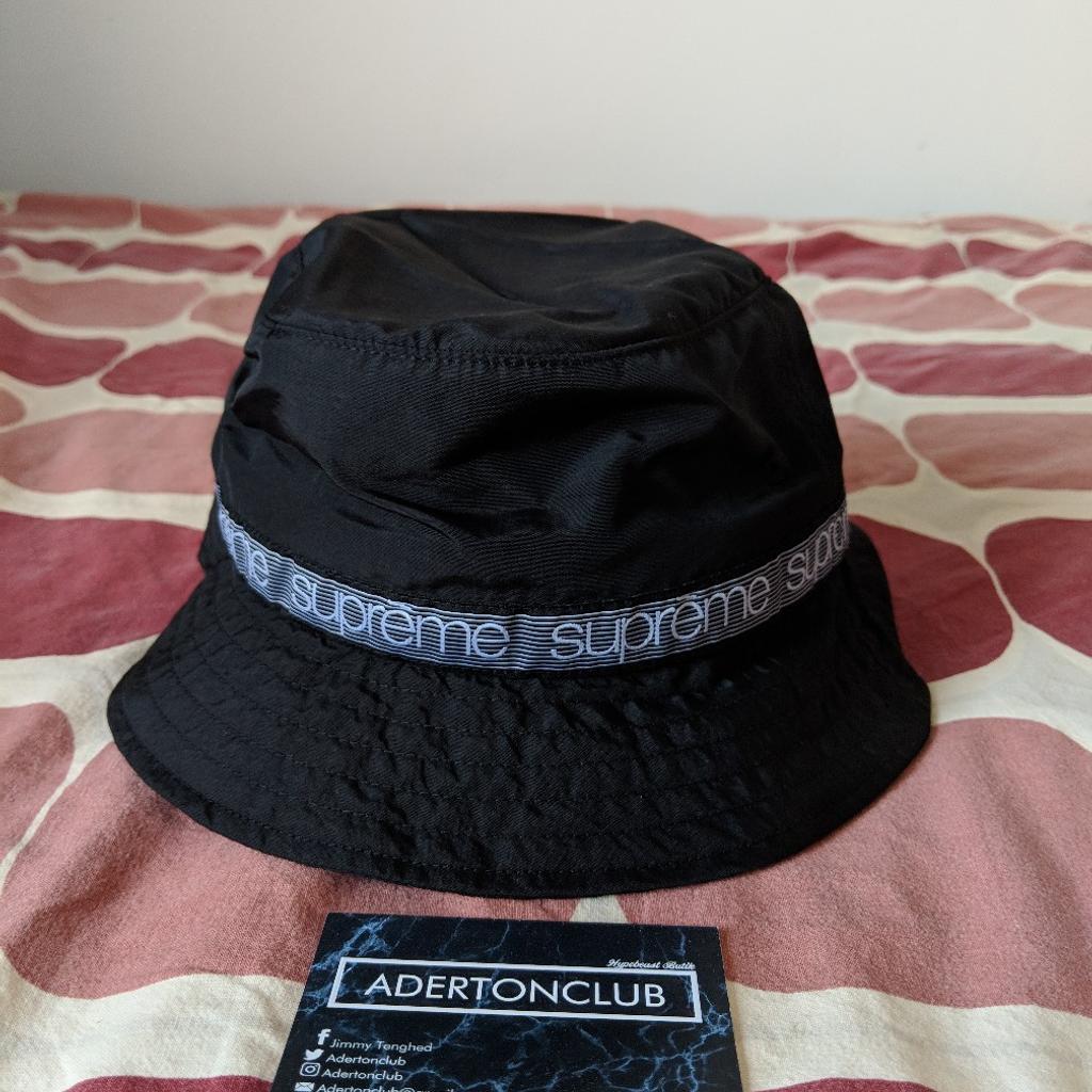 Supreme Tonal Taping Crusher M/L Bucket Hat in 163 40 Stockholm