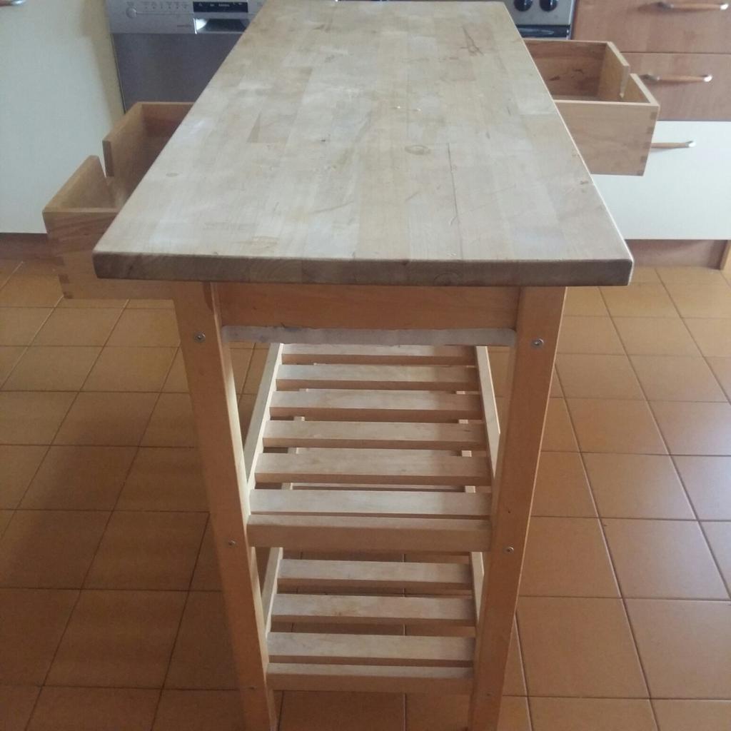 IKEA FORHOJA CARRELLO IN LEGNO DI BETULLA in 20017 Rho for €30.00 for sale