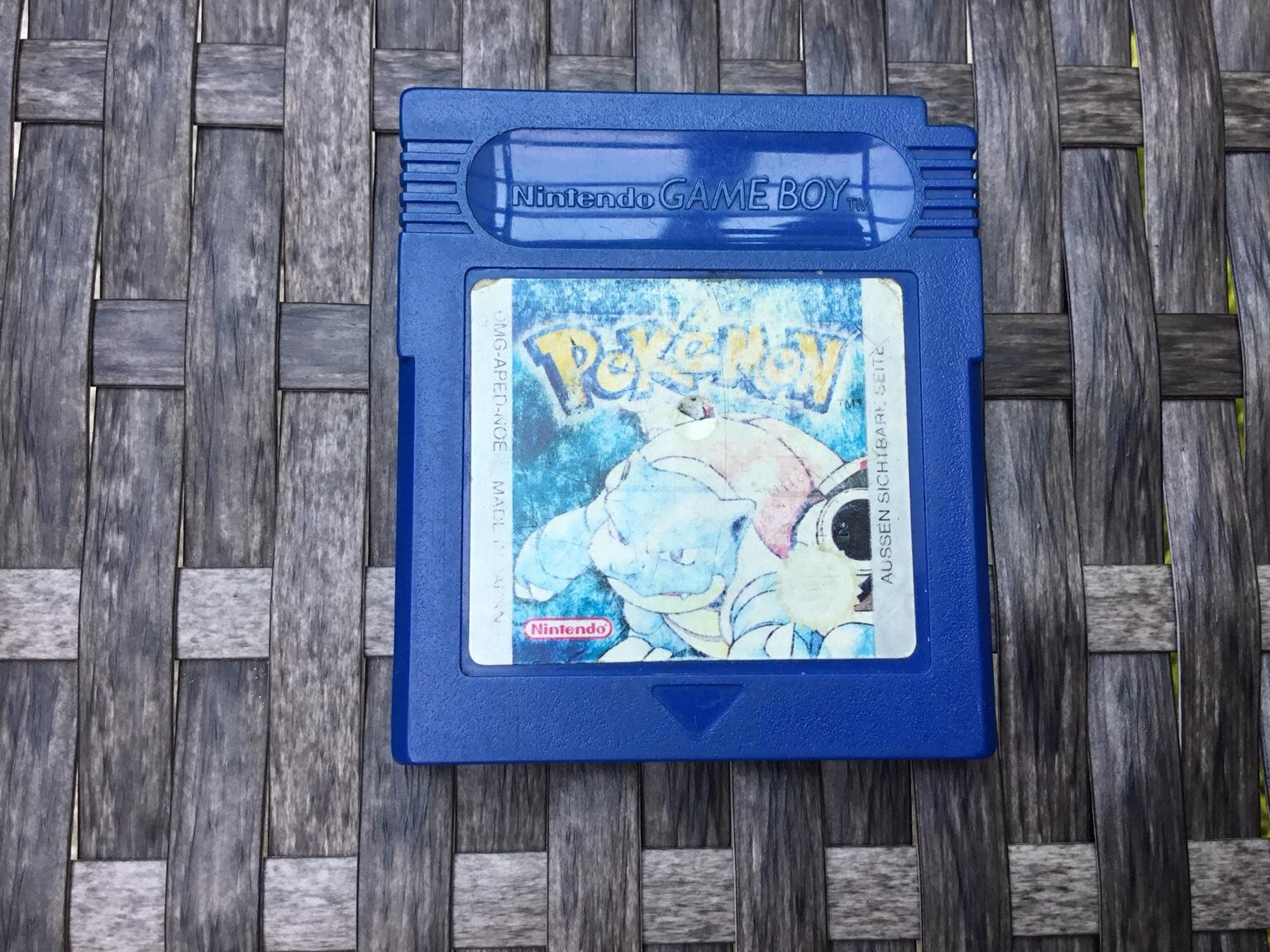 Pokemon Blaue Edition für Nintendo Game Boy in 6830 Rankweil für 20,00 € zum Verkauf Shpock DE
