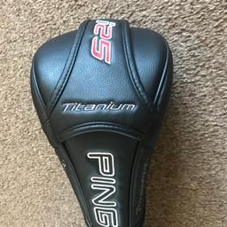 Ping i25 adjustable titanium tungsten driver in excellent condition as hardly used 9.5 degree fitted with ping PWR55 r-flex shaft
£100