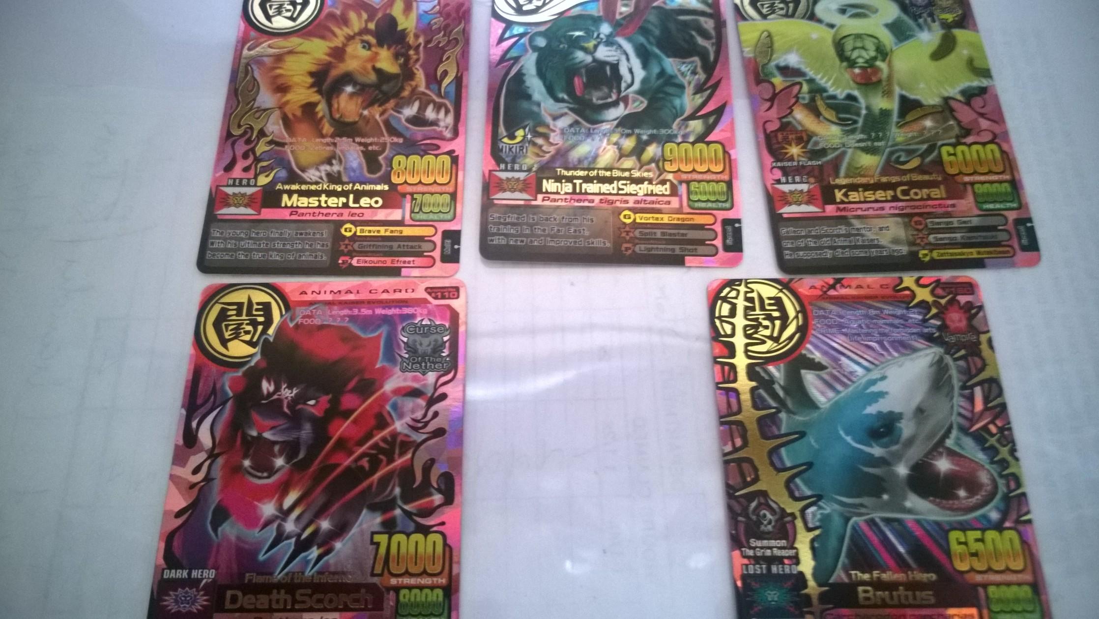 ANIMAL KAISER CARDS ULTRA RARES AND RARES in W6 Fulham for 13.00 for sale  | Shpock