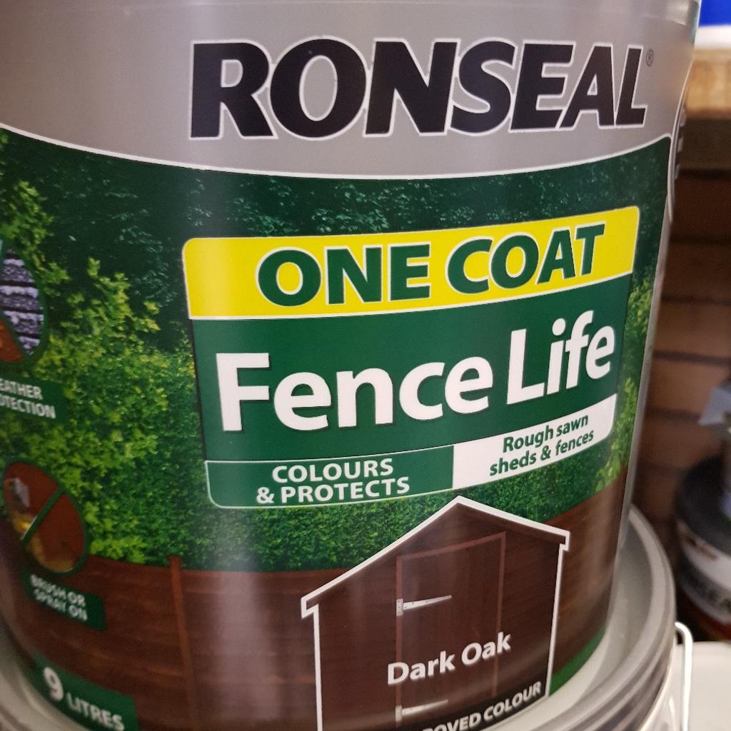 3 x Ronseal one coat fence paint in B9 Birmingham für £ 20,00 zum Verkauf Shpock AT