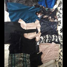 Female size 10. Dresses. Shorts. Skirts. Jeans. Tops. All 4 big bags for £30